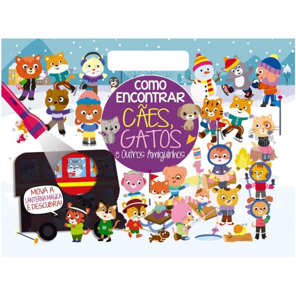 Coleção Como Encontrar - Cães E Gatos E Outros Amiguinhos