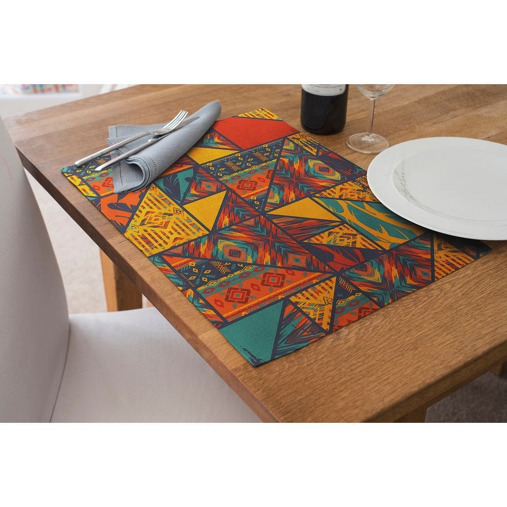 Jogo Americano Retangular 4 Lugares - Mesa Posta G00015