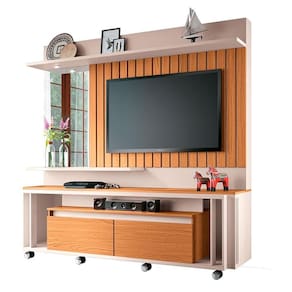 Home Theater Eclipse Off White Cinamomo - HB Móveis
