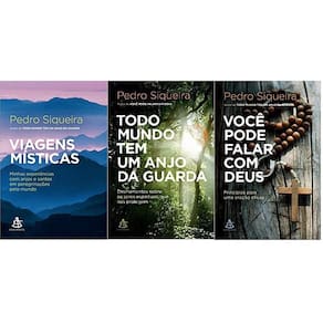 Kit 3 Livros Pedro Siqueira Viagens Místicas + Todo Mundo