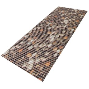 Tapete de Rolo Passadeira Emborrachada Cozinha Bancada 2m x 45cm Estampa 03