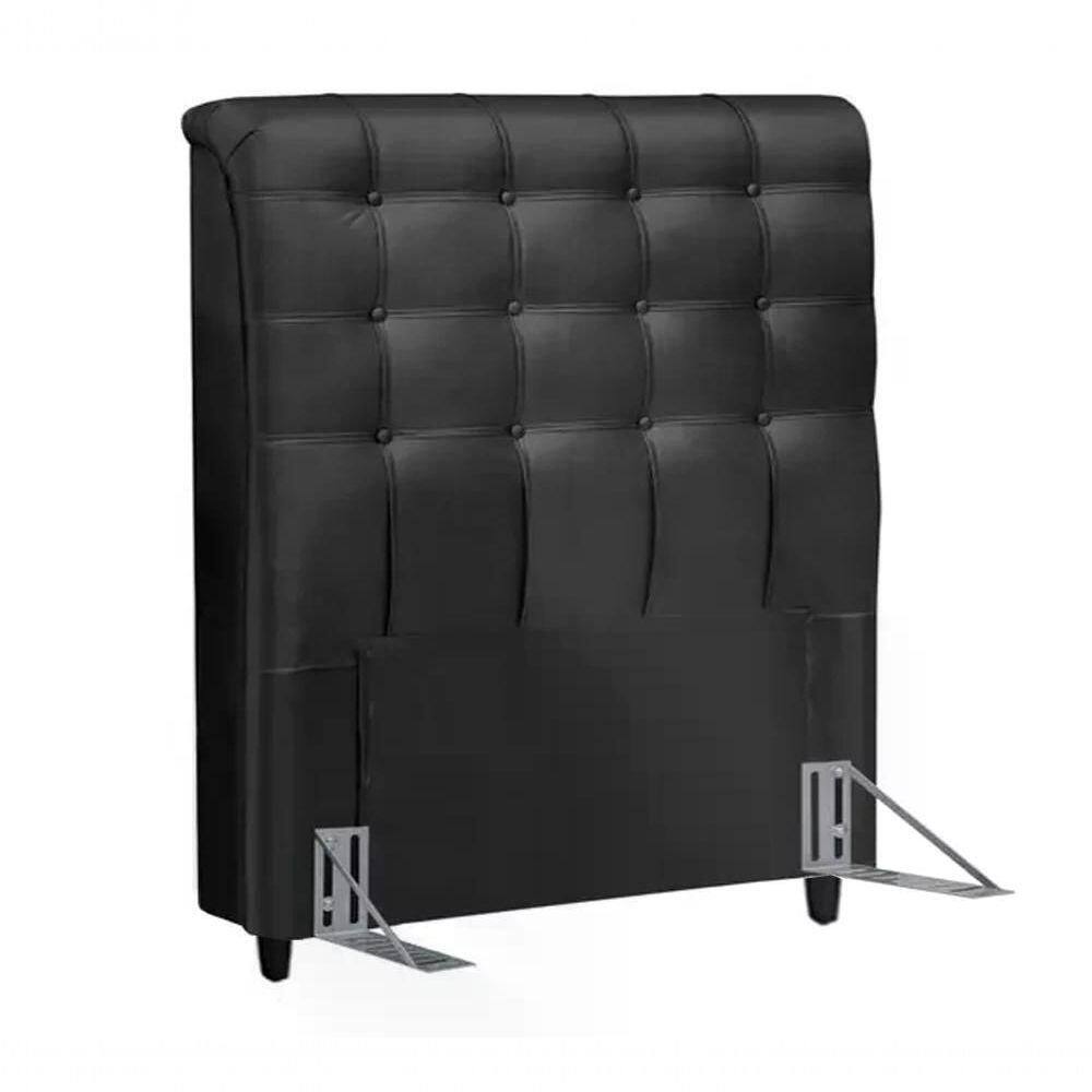 Cabeceira Solteiro 90cm Corano Preto Id Corano Preto