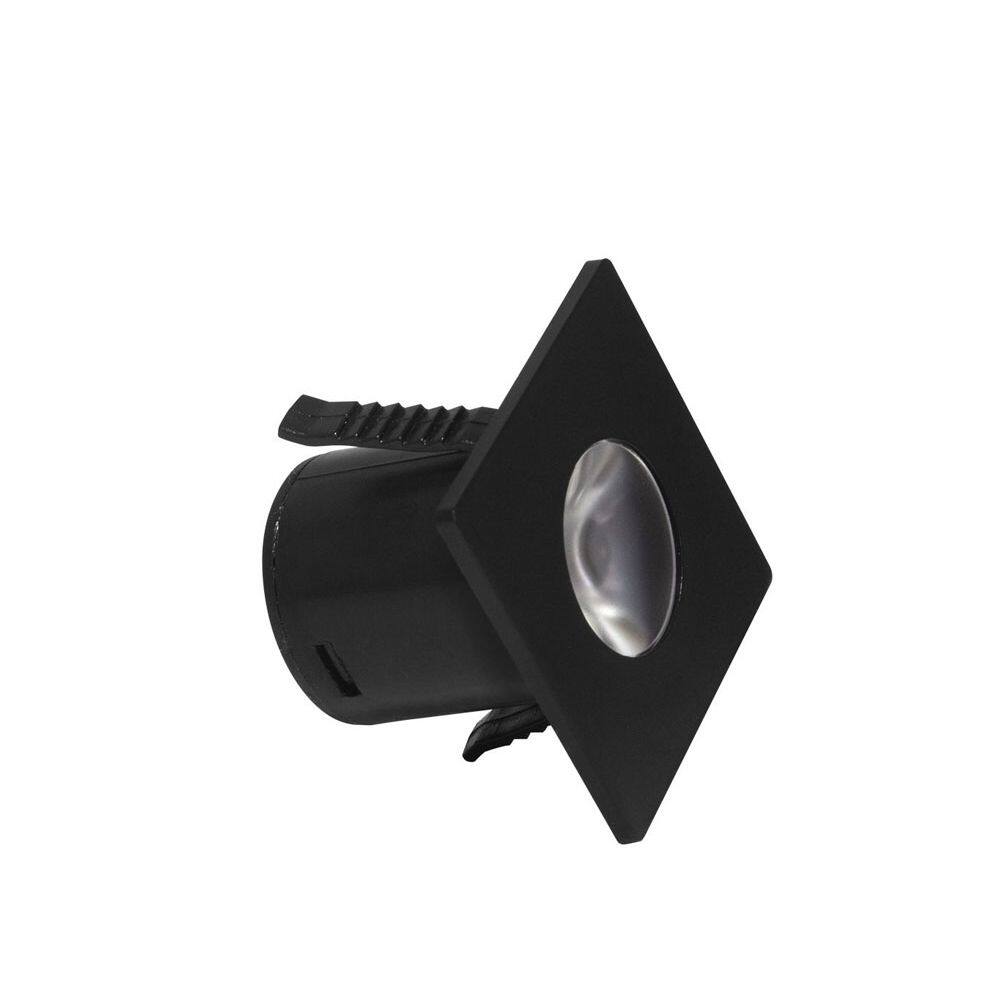 Kit 2 Spot Embutir para Mobiliário 1.2W 3000K Luz Quente Bivolt Decoração