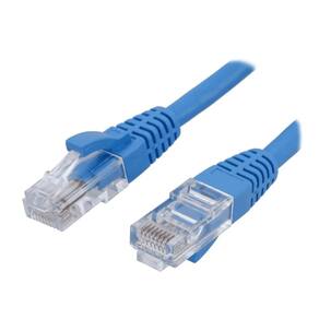 Cabo de Rede UTP (Patch Cord) RJ45 Cat 6 - 2.5 m - Anatel - Azul - Seclan CY-5128-CAT6-2.5M-BL