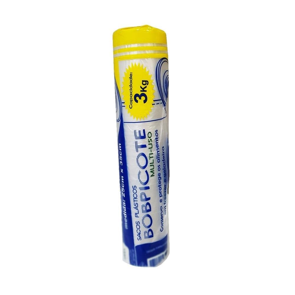 Bobina picotada para freezer 3kg 25x35cm  1pct  c/100 sacos