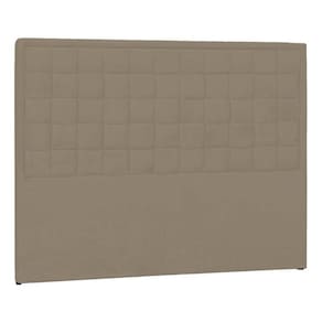Cabeceira CasalP04 140 Cm Suede Marrom Claro Tca 945