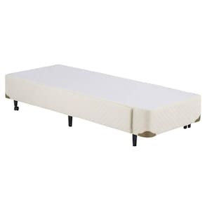 Cama Box SOLTEIRO Gavetão Central Bege - 096x203
