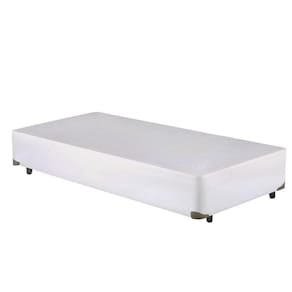Cama Box SOLTEIRO Corano Branco Universal - 088x188