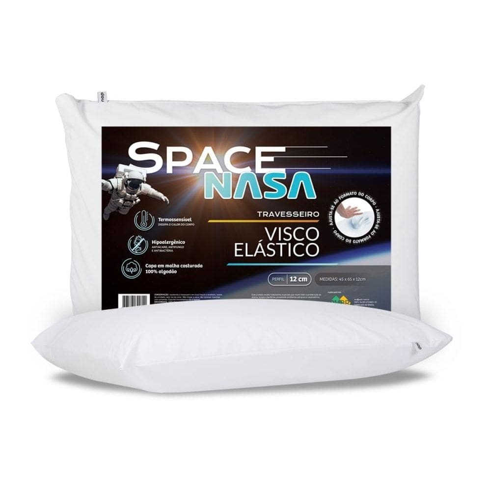 Travesseiro Visco Space 45x 65x 12