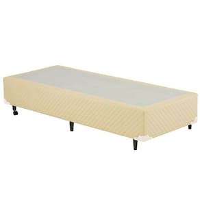 Cama Box SOLTEIRO Bege Rajado - 096x203