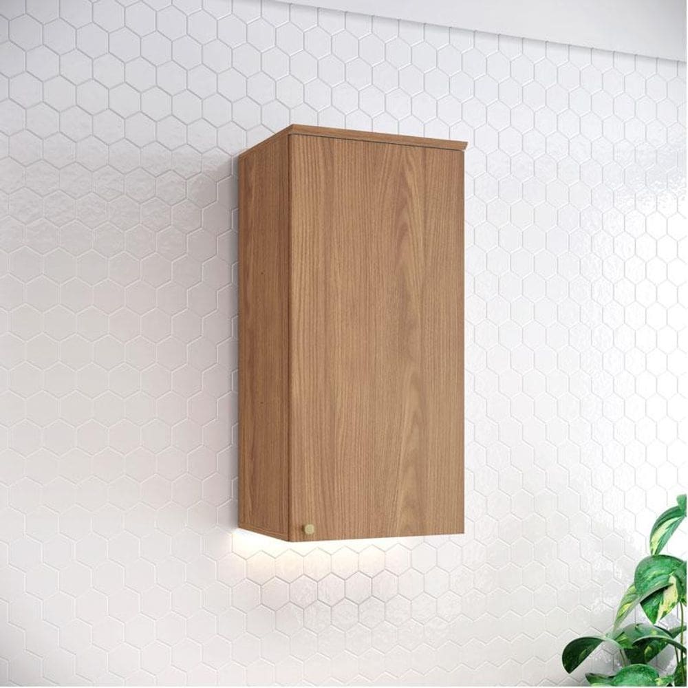 Armário Aéreo 1 Porta 40 cm Ambiente Requinte Nature - Henn