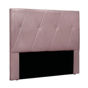 Cabeceira Cama Box Solteiro 90 cm Aquilla Veludo Lilás S04 - D`Rossi