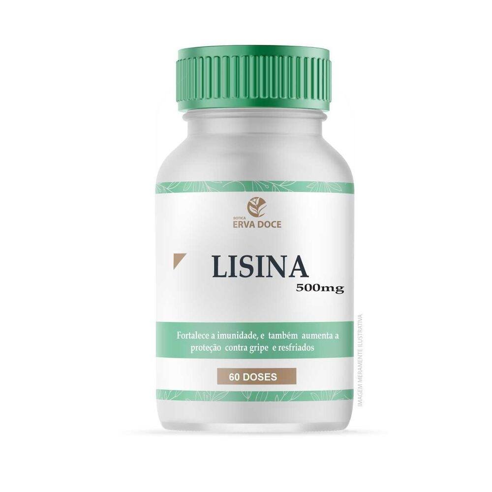 Lisina 500mg 60 doses