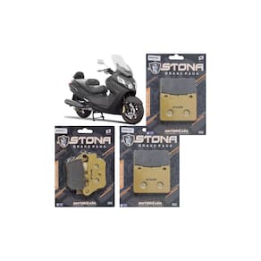 Jg completo Pastilha Freio Sinter D+T Max sym 400i 2014-