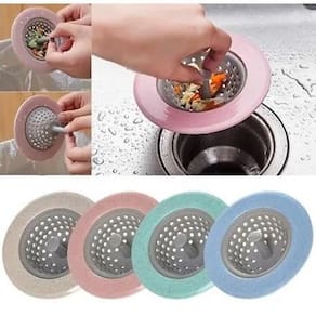Ralo de silicone para pia de cozinha com tampa wincy