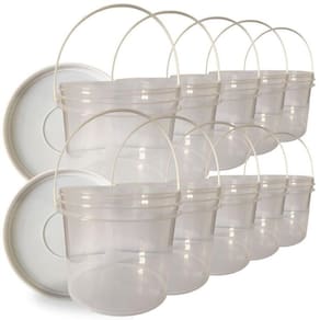 Pote para queijo minas 2.2l transp 10 pçs