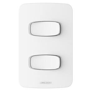 Conjunto 1 simples + 1 interruptor - alumbra gracia