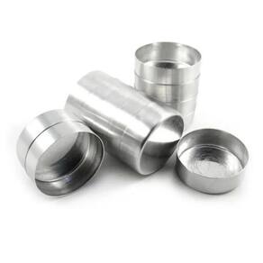 Forma N°0 Kit Com 6 Unidades Em Alumínio 4cm