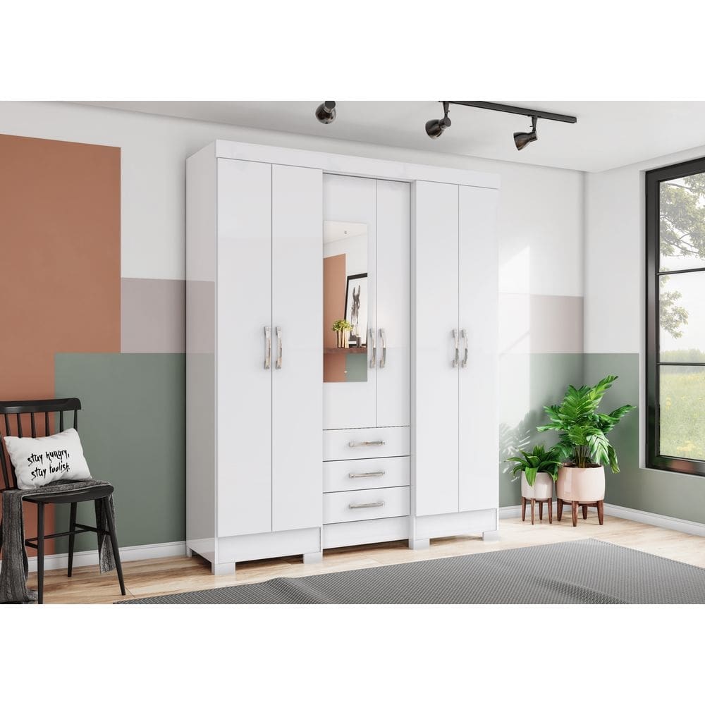 G. Roupa 6 Pts. 3 Gav. Branco B23 - Briz