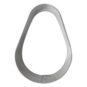 Kit 2 Aros Cortador De Ovo De Páscoa 14x5cm Em Aço Inox