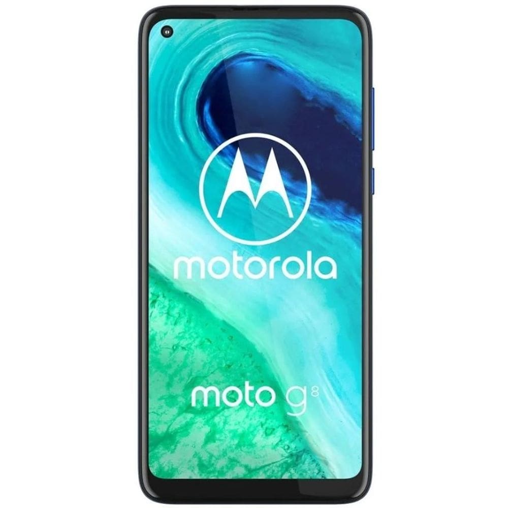 Usado: Motorola Moto G8 64GB Azul Muito Bom - Trocafone