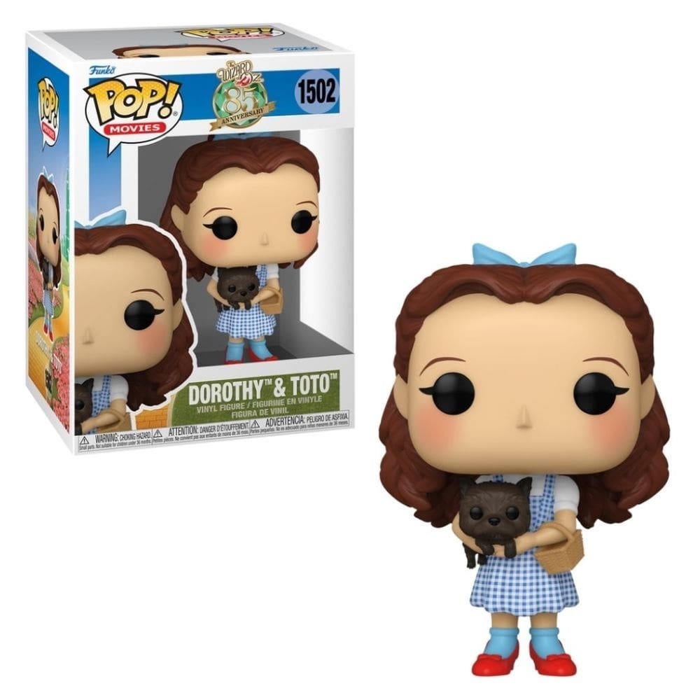 Funko Pop Movies O Mágico de Oz Dorothy e Toto 1502