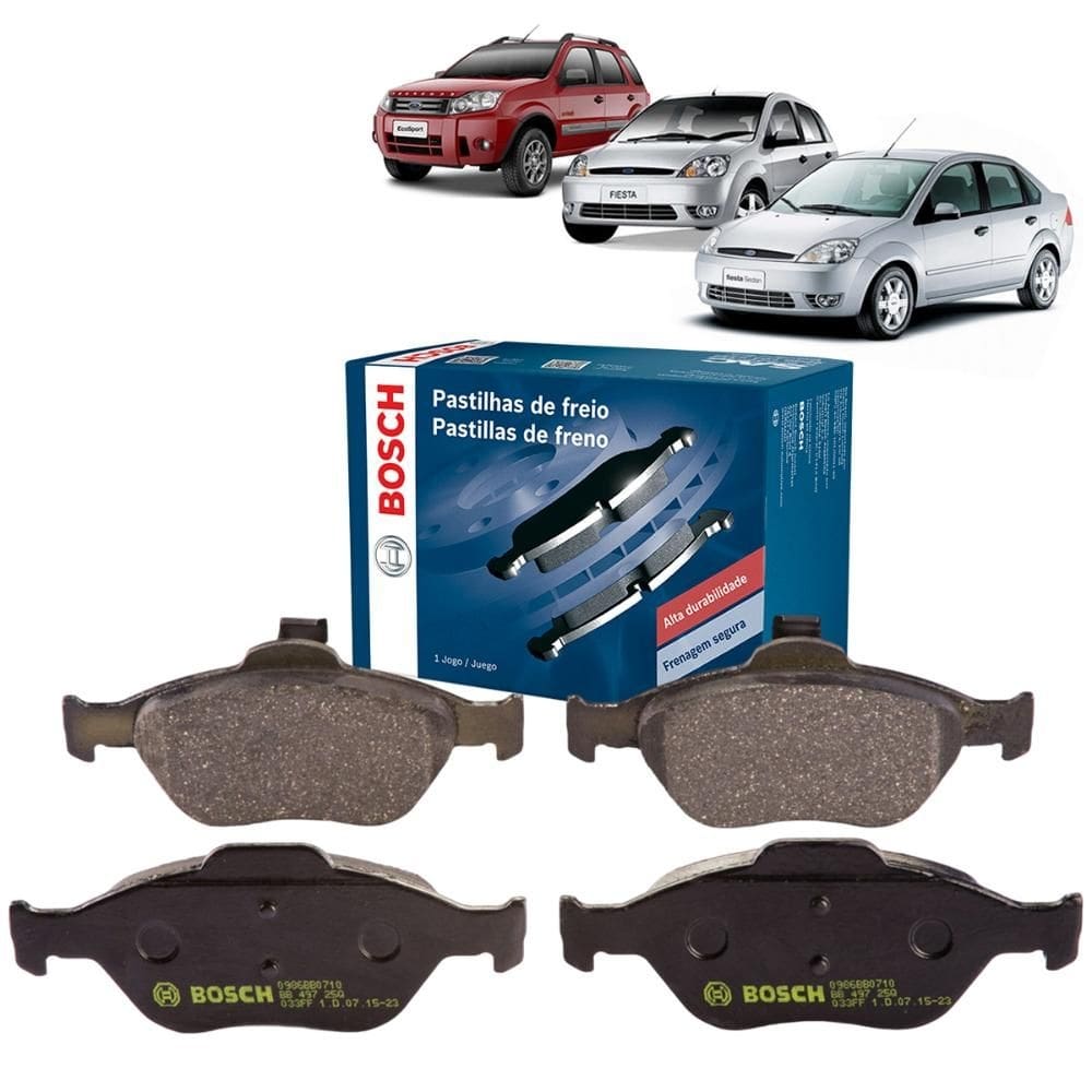 Pastilha De Freio Dianteiro Ecosport Fiesta 1.0 1.6 2.0