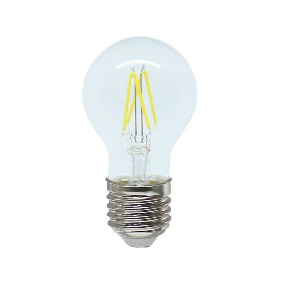 Lâmpada Led Taschibra Filamento Color G45 E27 Bivolt Amarela