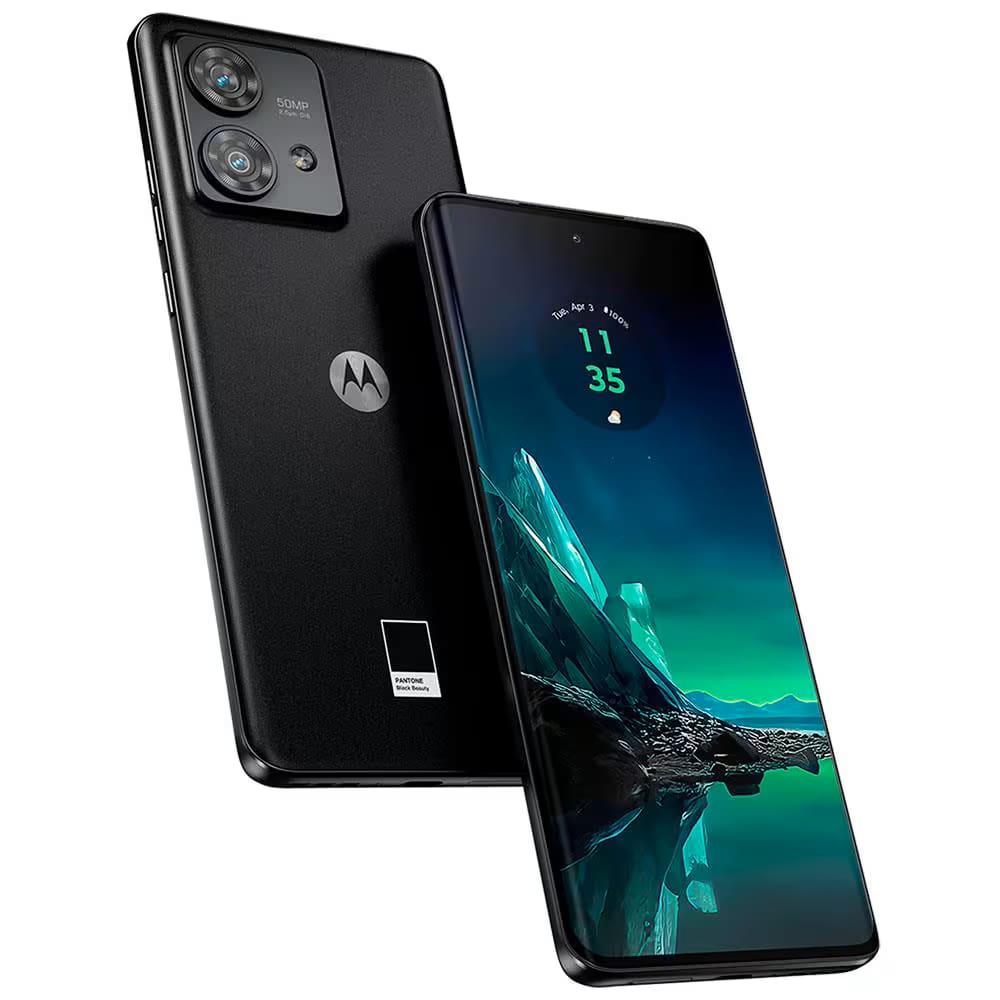 REEMBALADO: Celular Desbloqueado Motorola Edge 40 Neo 5G 256GB Black Beauty