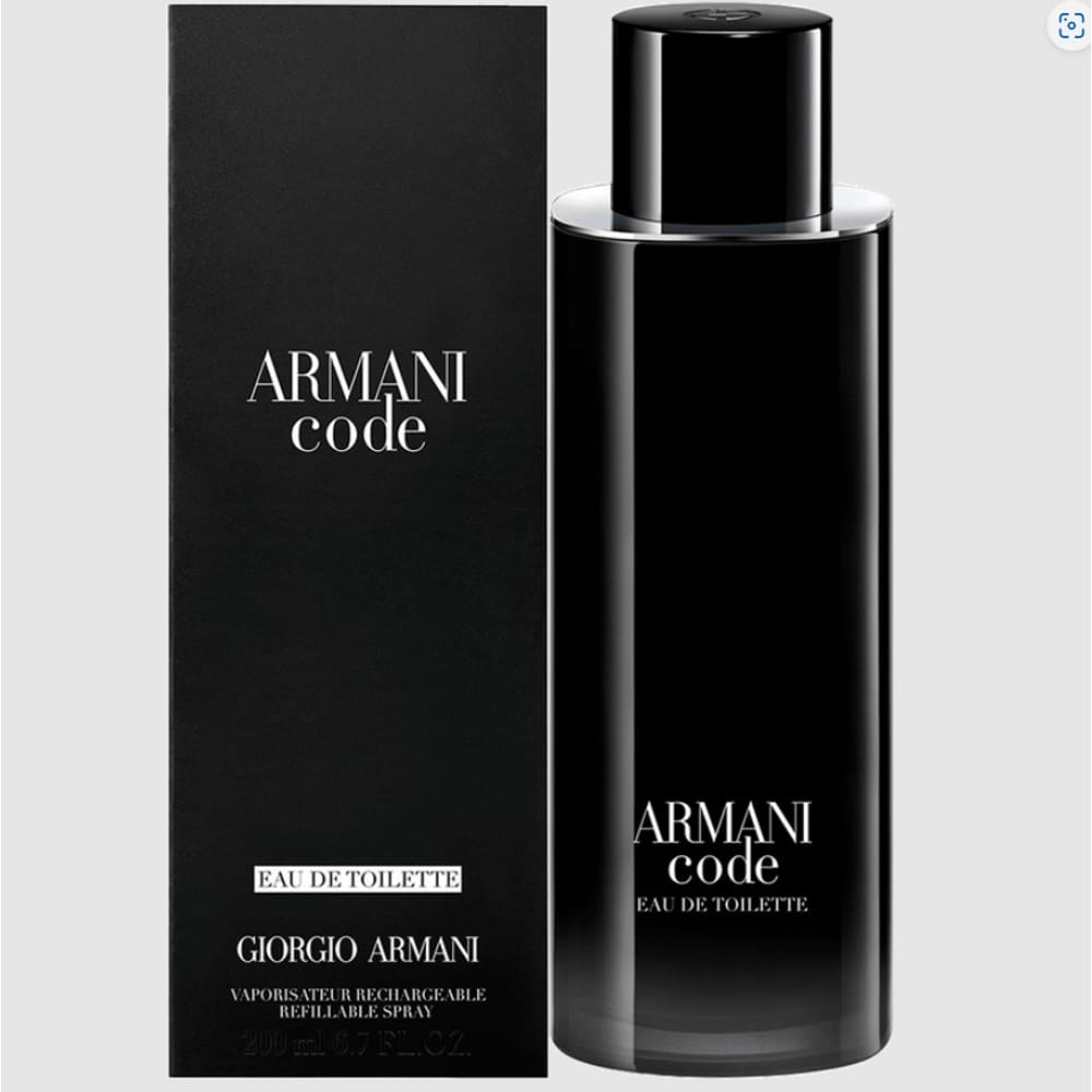 Armani Code Eau de Toilette 200ml Novo Perfume Masculino