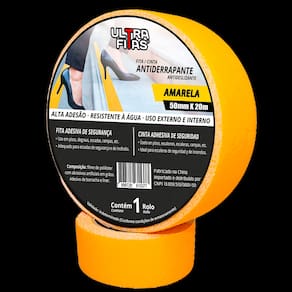 Fita Antiderrapante 50 mm X 20 Metros - Amarela