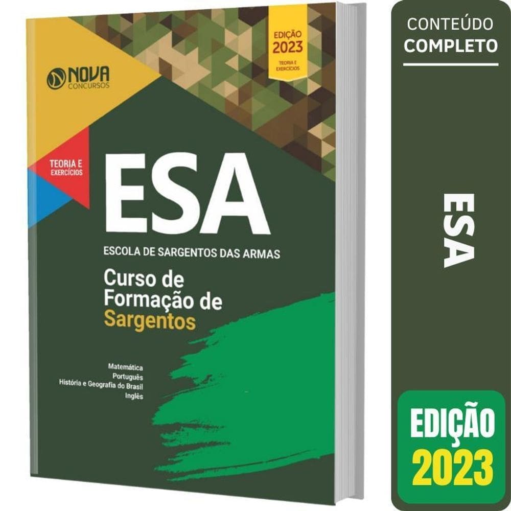 Apostila esa 2023 - sargentos