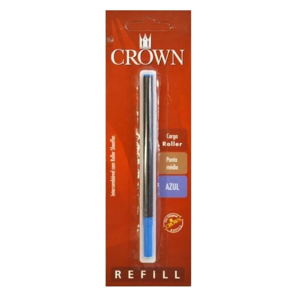Carga roller ponta média azul