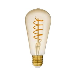 Lâmpada ST64 4W 280LM 2200K E27 85-240V VINTAGE AMBER LOOP IP65