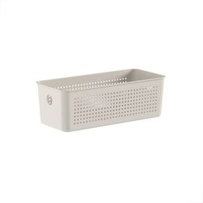 Cesto flow organizador multiuso para lavanderia 27 x 12