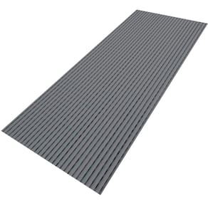 Passadeira Emborrachada Antiderrapante PVC 3,00Mx45Cm Cinza