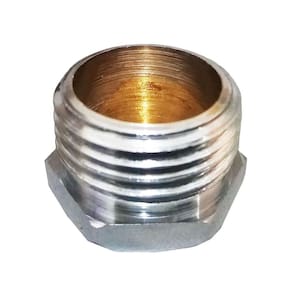 Tampão cromado para adaptador 1/2 plug purificador de água