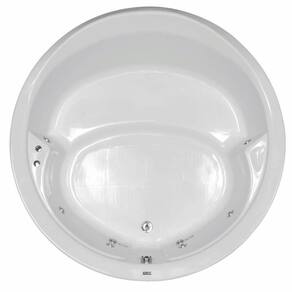 Banheira Hidromassagem Astra Firenze Luxo 160cmx160cmx45cm - 04 Jatos Gel Coat P6 Sem Aquecedor 220V