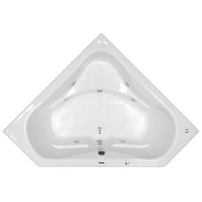 Banheira Hidromassagem Astra Quantum Super Luxo 190cmx140cmx55cm - 08 Jatos Gel Coat P2 Sem Aquecedor 220V