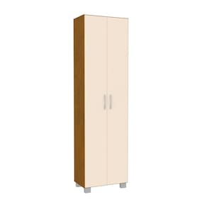 Armário Multiuso com 2 Portas Dallas Noce/perola