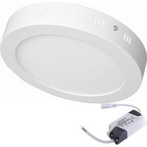 Plafon led 18w lux redondo sobrepor 3000k