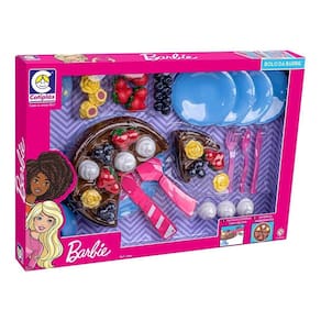 Brinquedo cheff bolo da barbie cotiplas