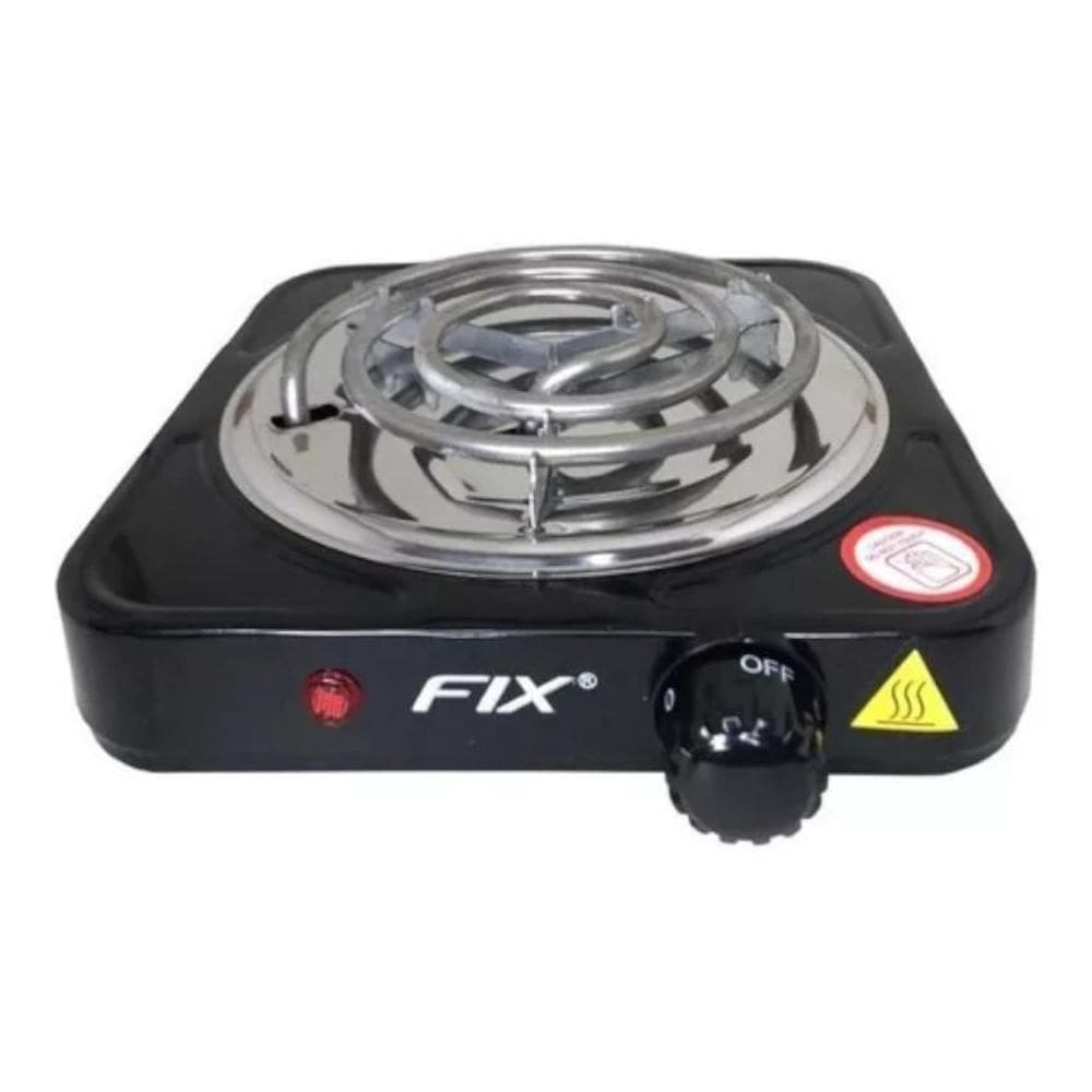 Super Fogão Elétrico 1 Boca Espiral 110V Portátil 1000W