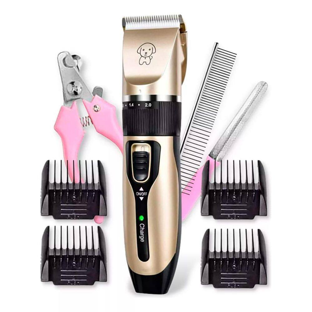 Máquina de tosa profissional para pets - kit completo