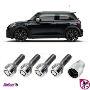 Kit parafuso antifurto roda mini cooper 2009 a 2023