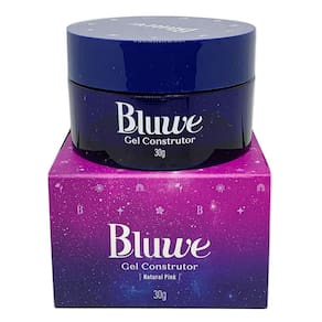 Gel de unha bluwe gel construtor natural pink 30g