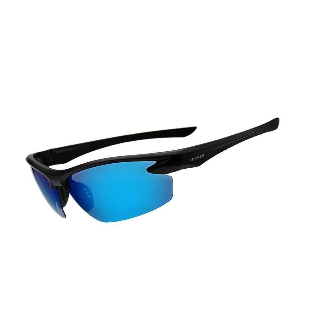 Óculos esportivo pesca masculino polarizado uv400 azul 1436