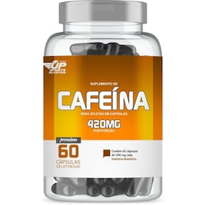 Cafeína 420mg com 60 cápsulas up sports nutrition