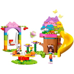 Bloco de Montar – Gabby’s DollHouse - FESTA NO JARDIM DA KITTY FADA - 130 peças - LEGO