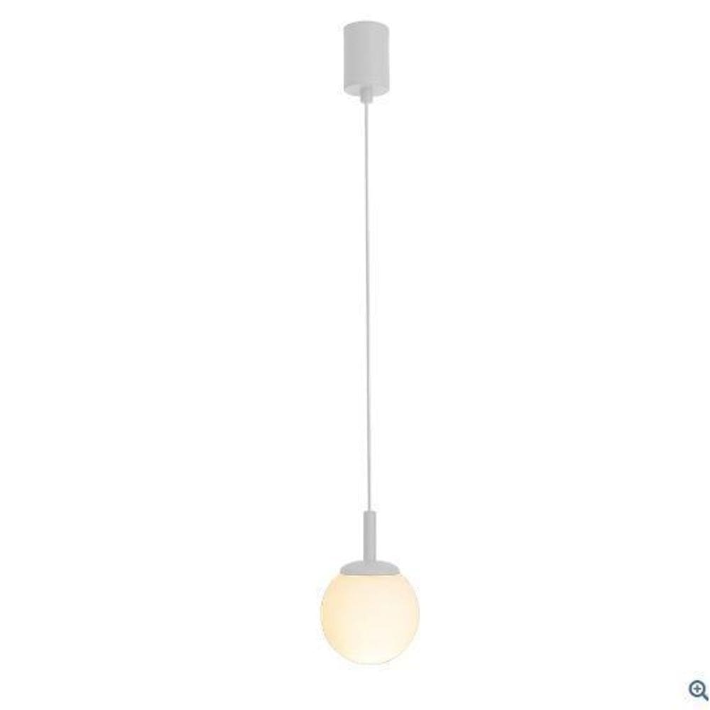 Pendente macadâmia - branco fosco blumenau iluminação